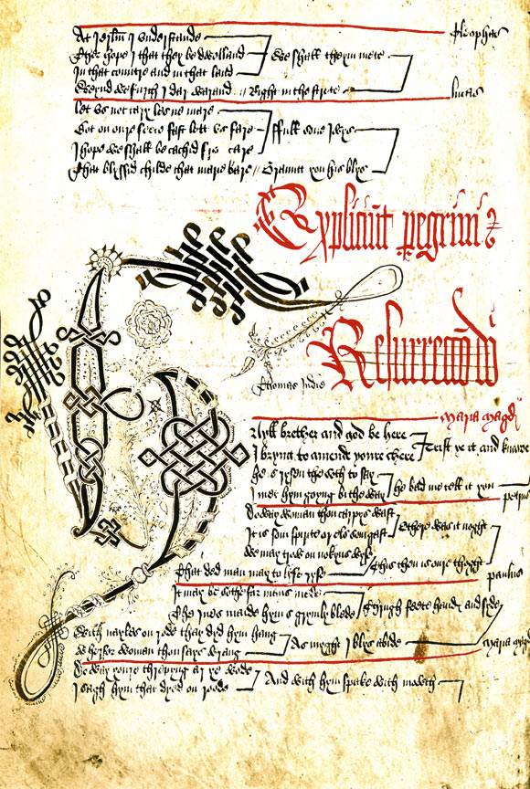 Manuscrito de los Towneley Plays 